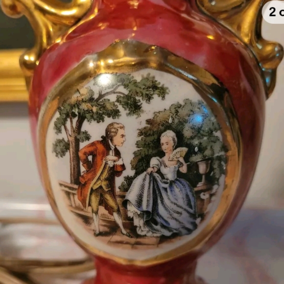 Victorian table lamp - Picture 4 of 5